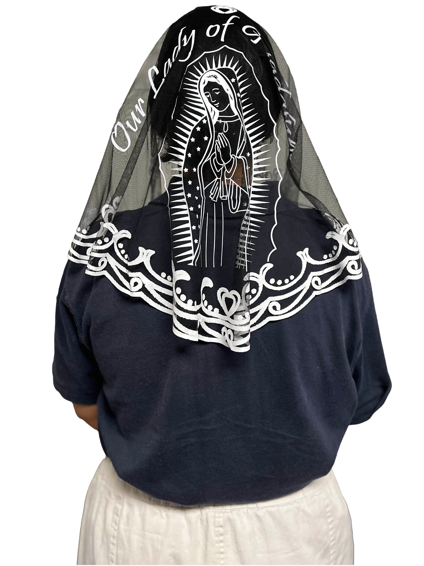 Our Lady of Guadalupe Veil with FREE pouch