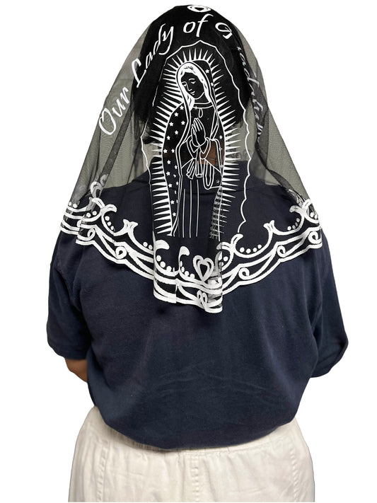 Our Lady of Guadalupe Veil with FREE pouch