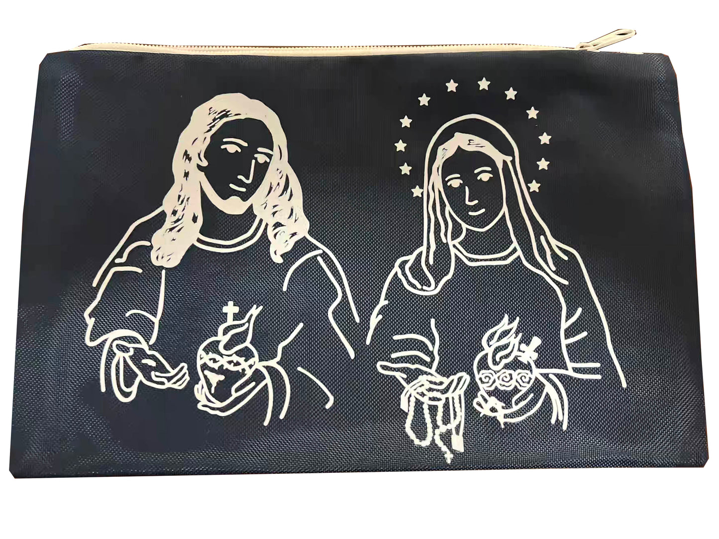 Two Hearts Veil with FREE pouch