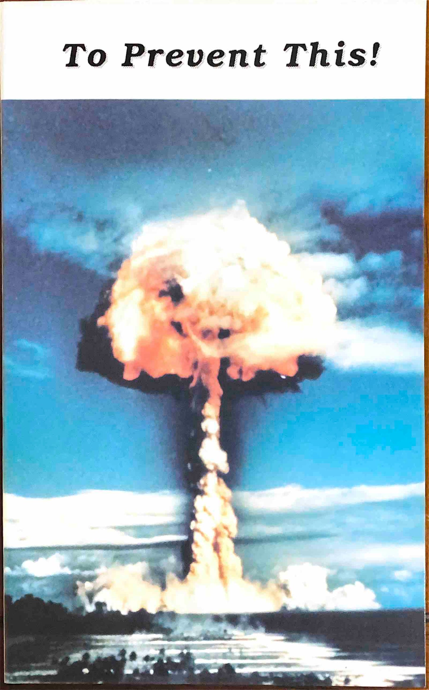To Prevent This! by John Haffert
