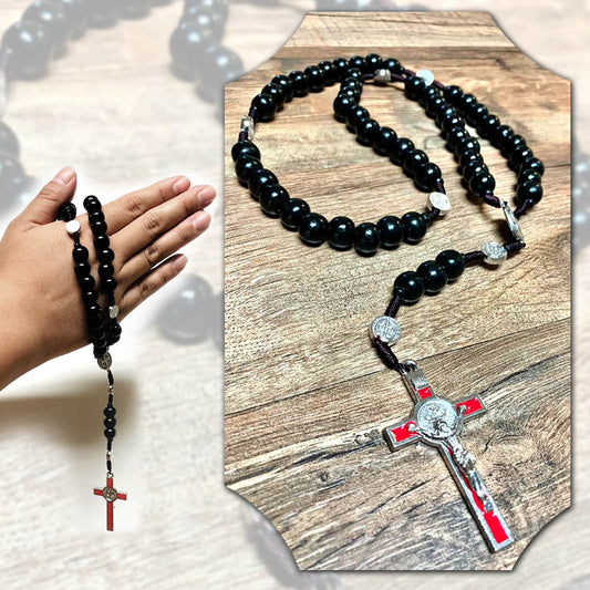 Benedictine Rosary large beads