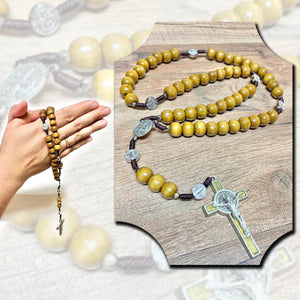 Benedictine Rosary large beads