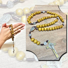 Load image into Gallery viewer, Benedictine Rosary large beads
