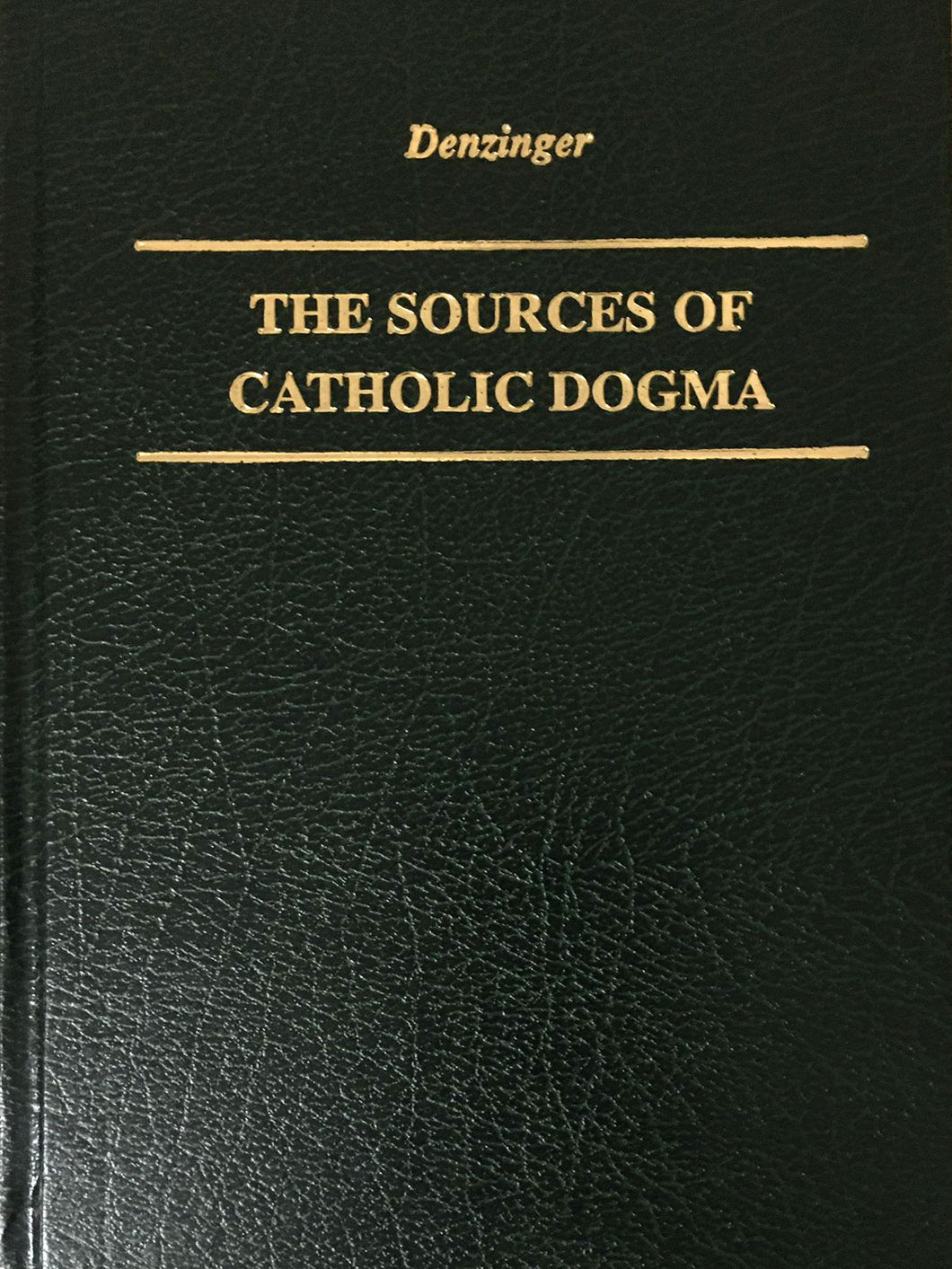 Sources of Catholic Dogma